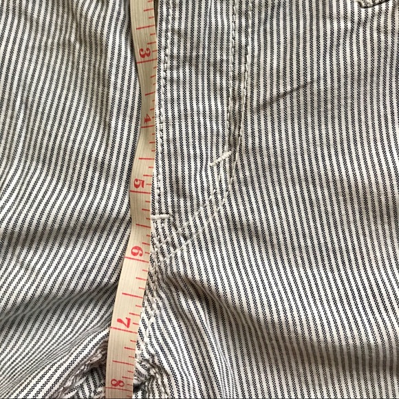 Too Superlow Levi’s 524 Jeans grey-white pinstripe cotton 4/6 - Picture 8 of 8